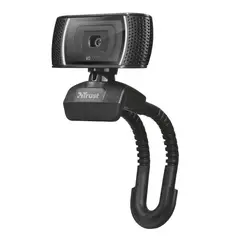 TRUST - Webcam para Streaming HD Trino 720P 8MP 18679 - Negro