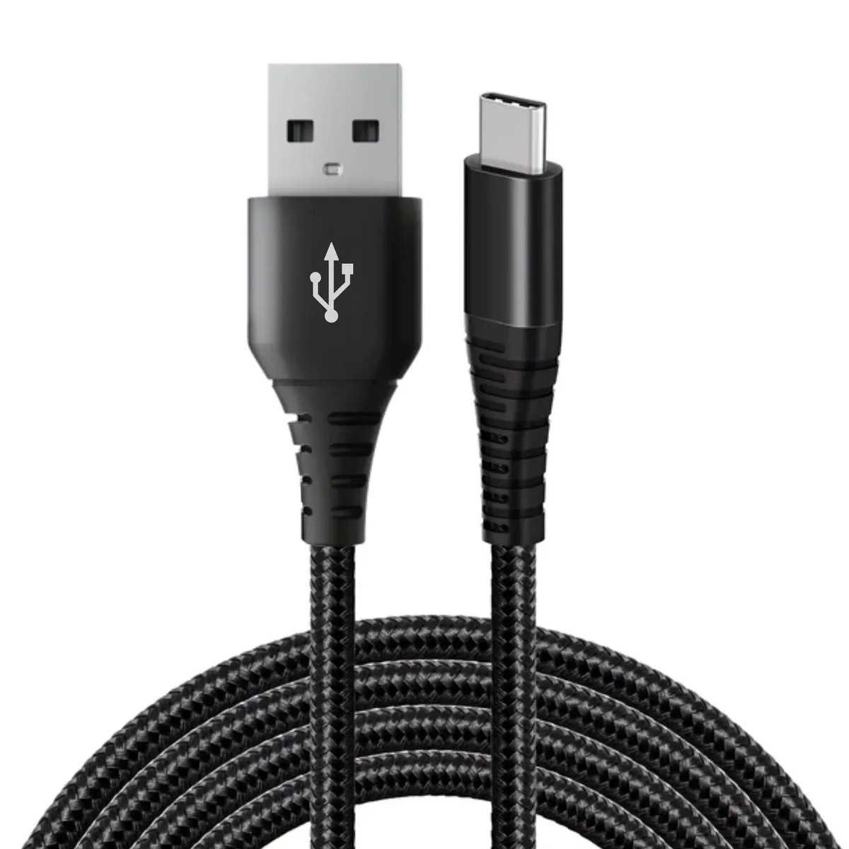 TECMASTER - Cable Tipo C A USB 2.5m Carga Rápida Multi Uso/ Android Auto