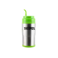 THERMOS - Termo Para Mate & Café de Acero Inoxidable 450ML - Verde - Verde Arlequín