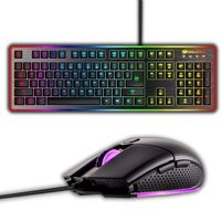 Kit Gamer Mouse y Teclado Deathfire Ex RGB Anti-Ghosting - Negro