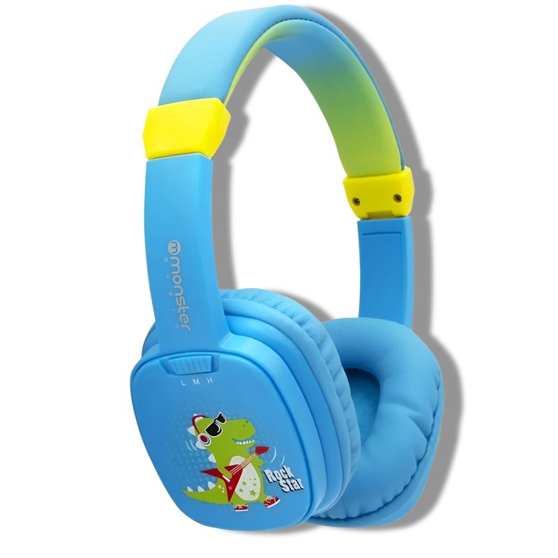 MONSTER AUDIO - Audifono para Niños Monster Cool Kids Ck03B Azul