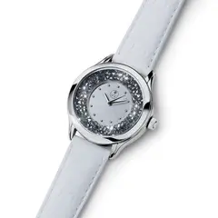 OLIVER WEBER - Reloj Rocks STE white Leatherstrap