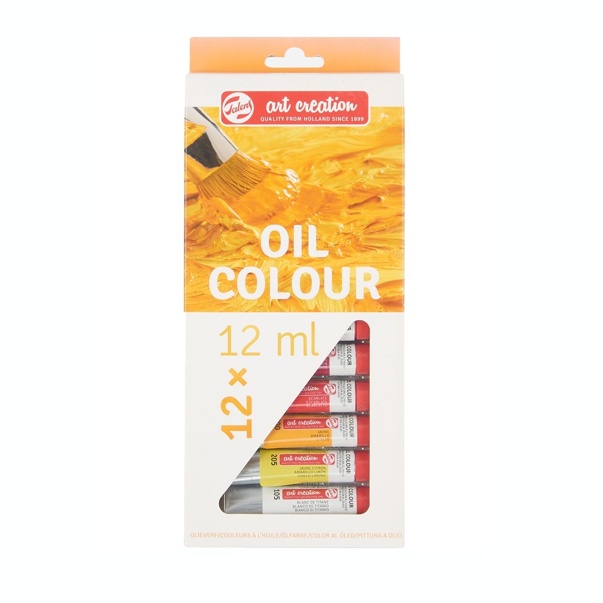 ART CREATION - Óleo Art Creation Estuche 12 Colores 12ml