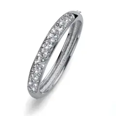 OLIVER WEBER - Pulsera Opera rodio cristal