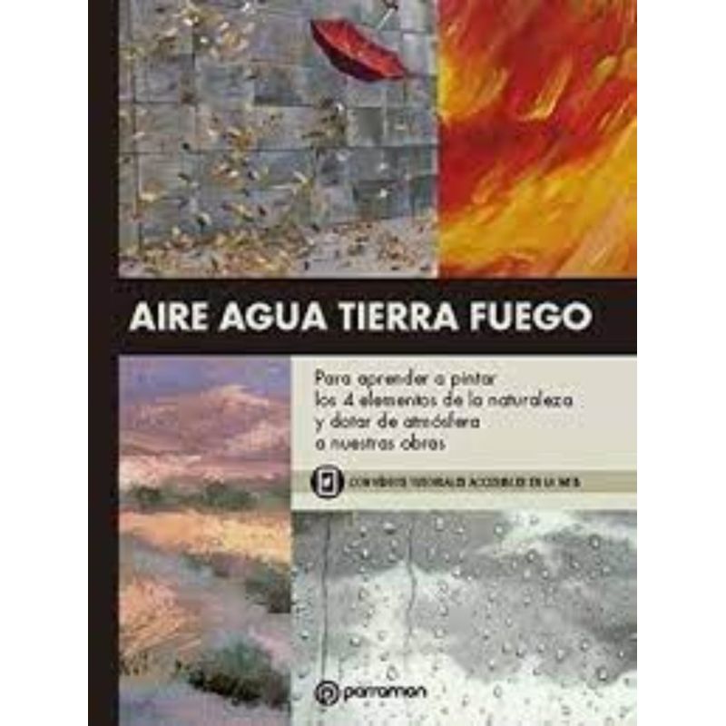 TOP10BOOKS - Libro Temas Para Pintar: Aire, Agua, Tierra, Fuego -803-