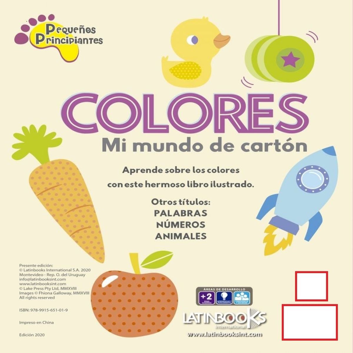 TOP10BOOKS - LIBRO Mundo De Carton - Colores - Mundo De Carton - Colores