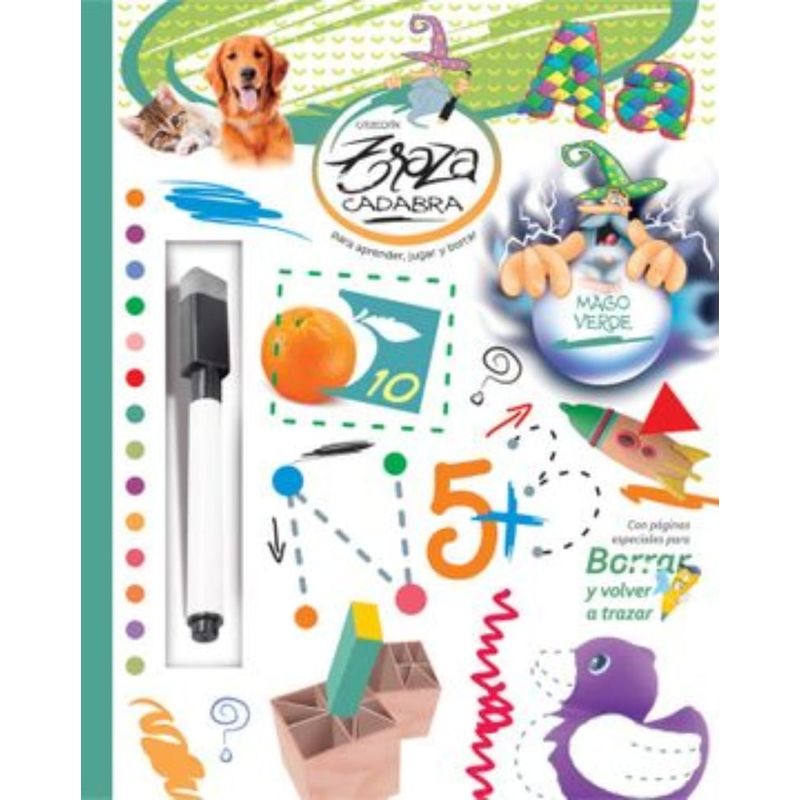 TOP10BOOKS - Libro Trazacadabras Verde -385-