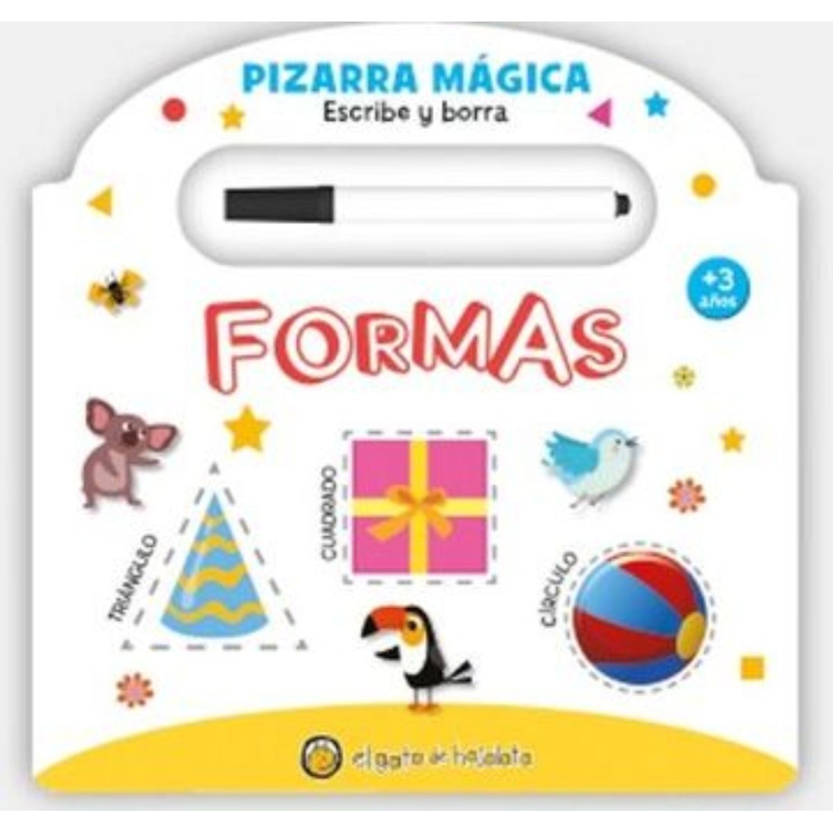 TOP10BOOKS - LIBRO Pizarra Mágica-Formas - Pizarra Mágica-Formas