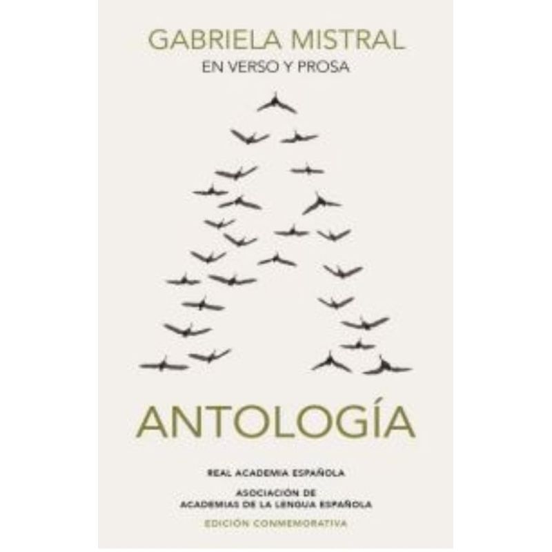 TOP10BOOKS - Libro GABRIELA MISTRAL EN VERSO Y  PROSA- EDICION CONMEMORATIVA RAE