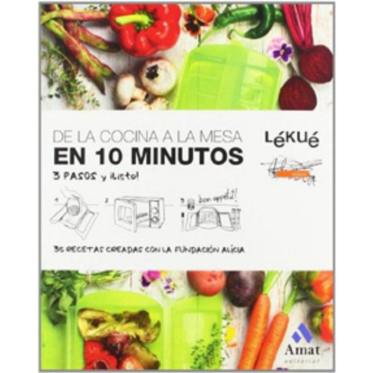 TOP10BOOKS - LIBRO De La Cocina A La Mesa En 10 Minutos