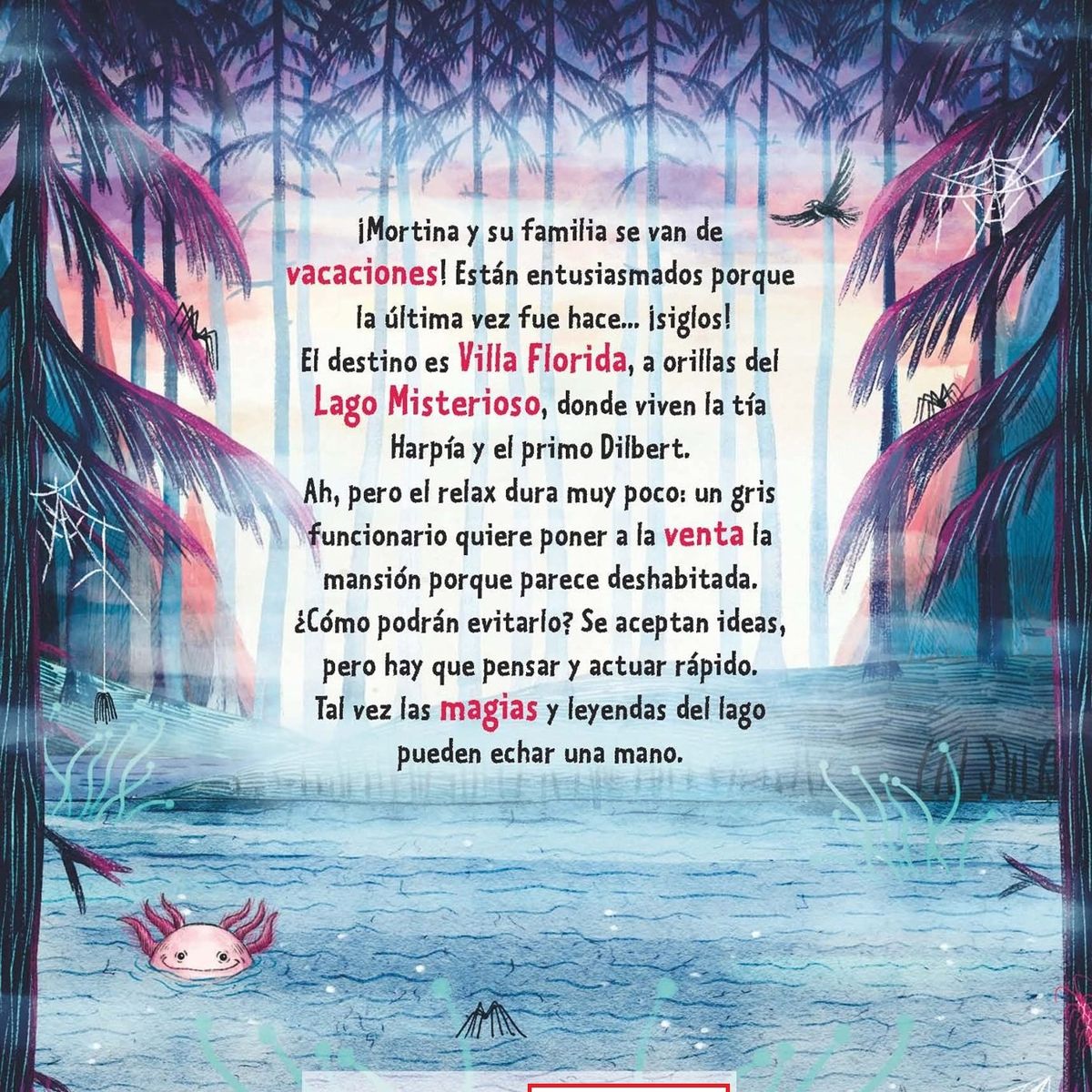 TOP10BOOKS - LIBRO Mortina 4 - El Lago Misterioso - Mortina 4 - El Lago Misterioso