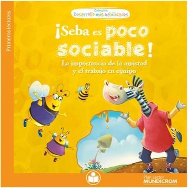 TOP10BOOKS - Libro ¡SEBA ES POCO SOCIABLE!
