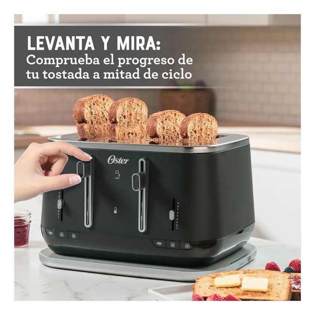 OSTER - Tostadora premium para 4 rebanadas Oster® TSSTTA4540B