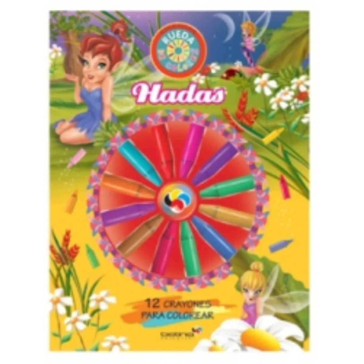 TOP10BOOKS - LIBRO Rueda De Colores Hadas - Rueda De Colores Hadas