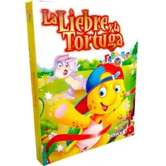TOP10BOOKS - Libro La Liebre Ya La Tortuga. Fabu Pop 3D -792-