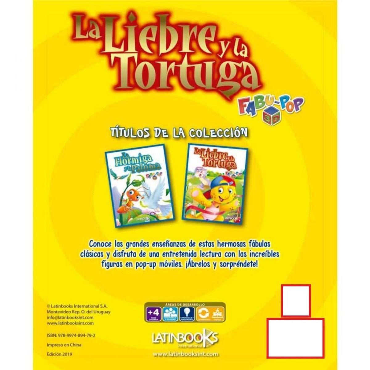 TOP10BOOKS - LIBRO La Liebre Ya La Tortuga. Fabu Pop 3d