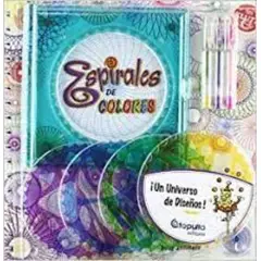 TOP10BOOKS - LIBRO Espirales De Colores - Libro En Ingles