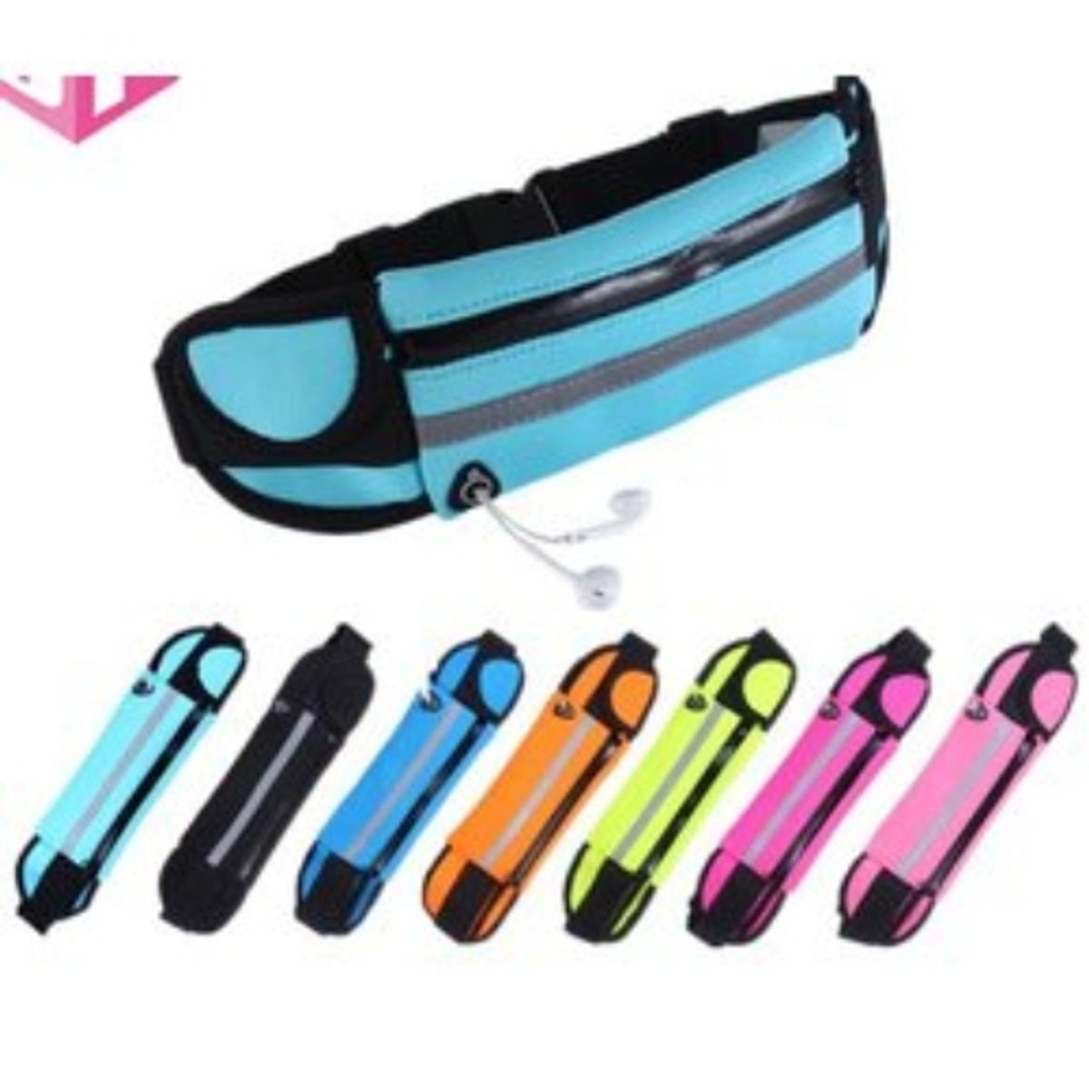 GENERICO - Soporte De Teléfono Celular Bolsa Cintura - Azul