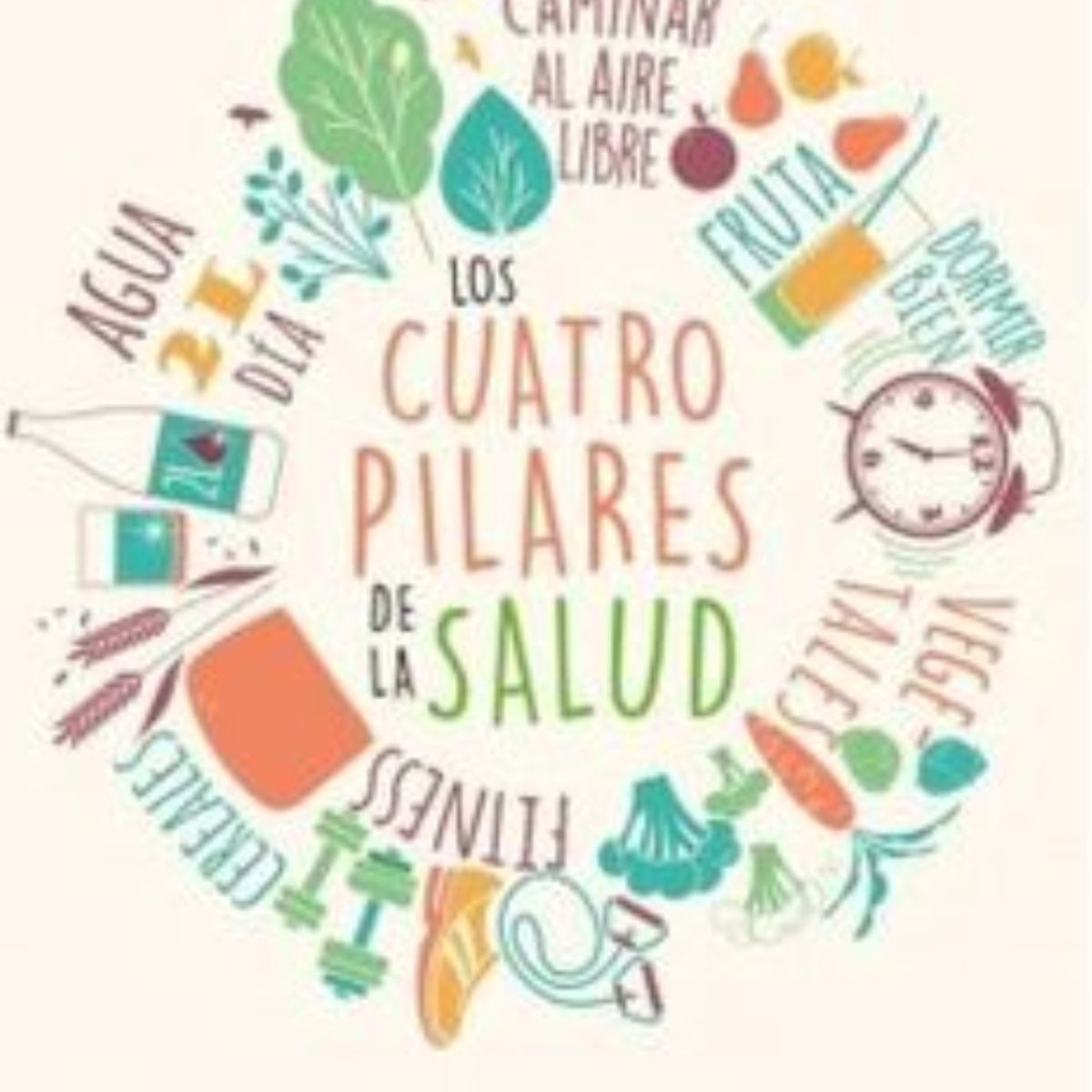TOP10BOOKS - LIBRO Los Cuatro Pilares De La Salud - Los Cuatro Pilares De La Salud
