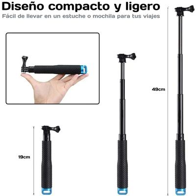 Imagen 2 del producto Bastón selfie de 48cm para Cámaras Deportivas Gopro y Otras