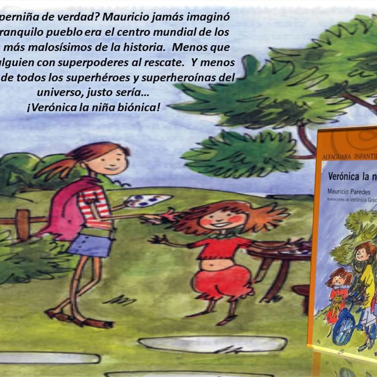TOP10BOOKS - LIBRO Veronica La Nina Bionica - Mauricio Paredes