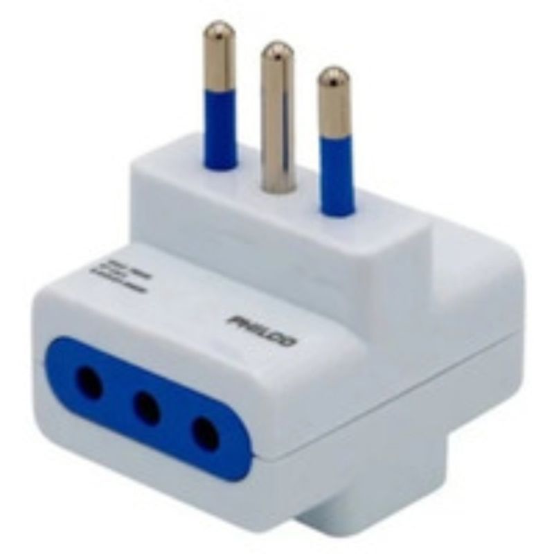 GENERICO - Adaptador Enchufe Triple 250V 10A 1500W