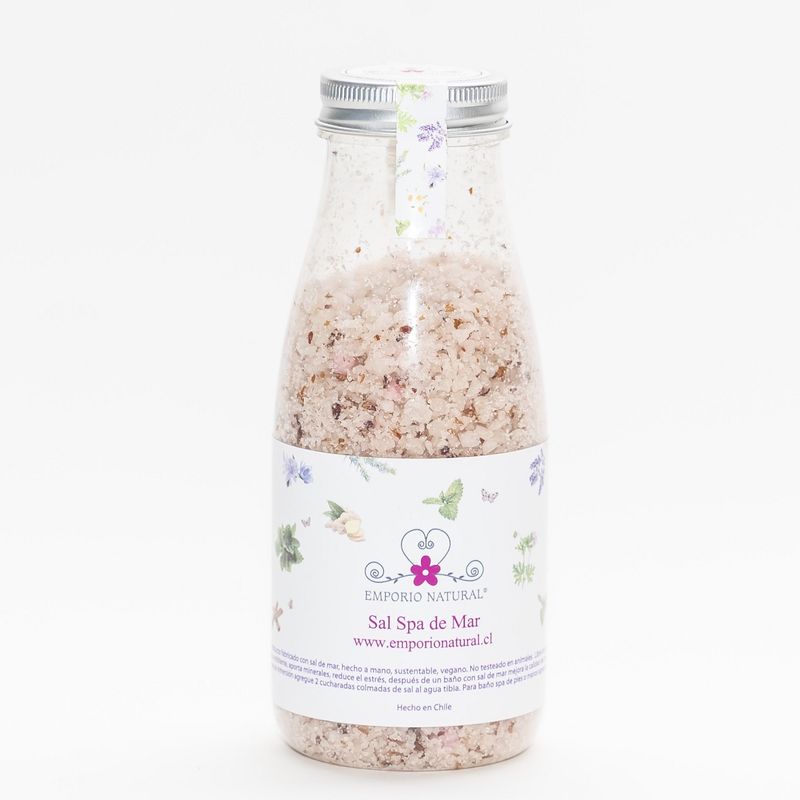 EMPORIO NATURAL - Sal Spa De Mar Pétalos De Rosa 230 Gr