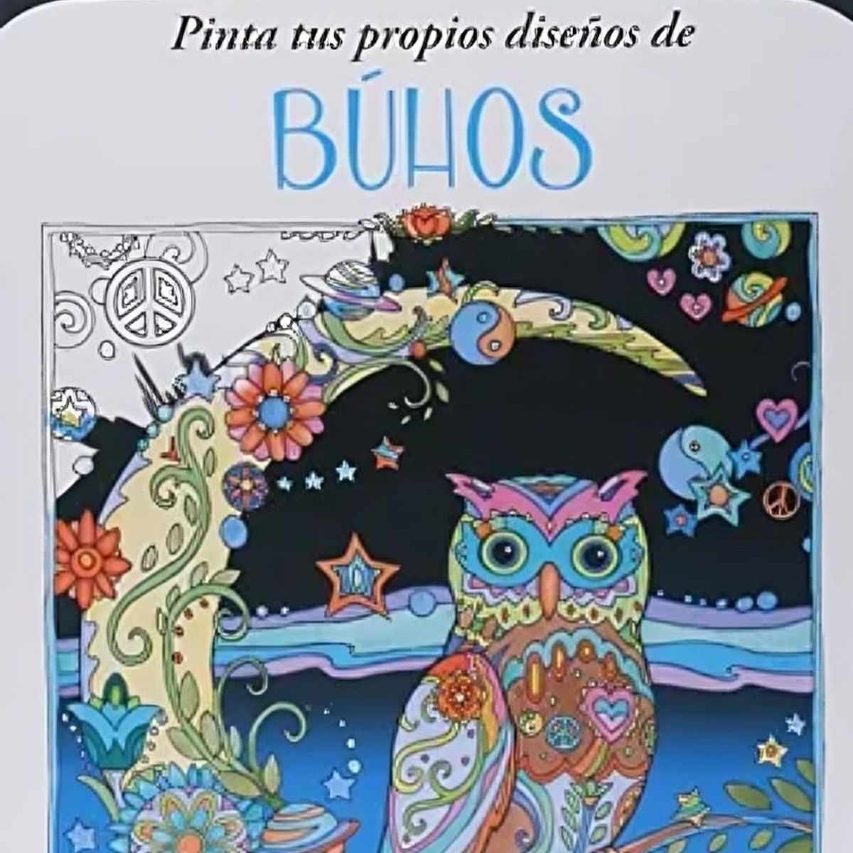 TOP10BOOKS - LIBRO Pinta Tus Propios Diseños De Búhos - MARJORIE SARNAT