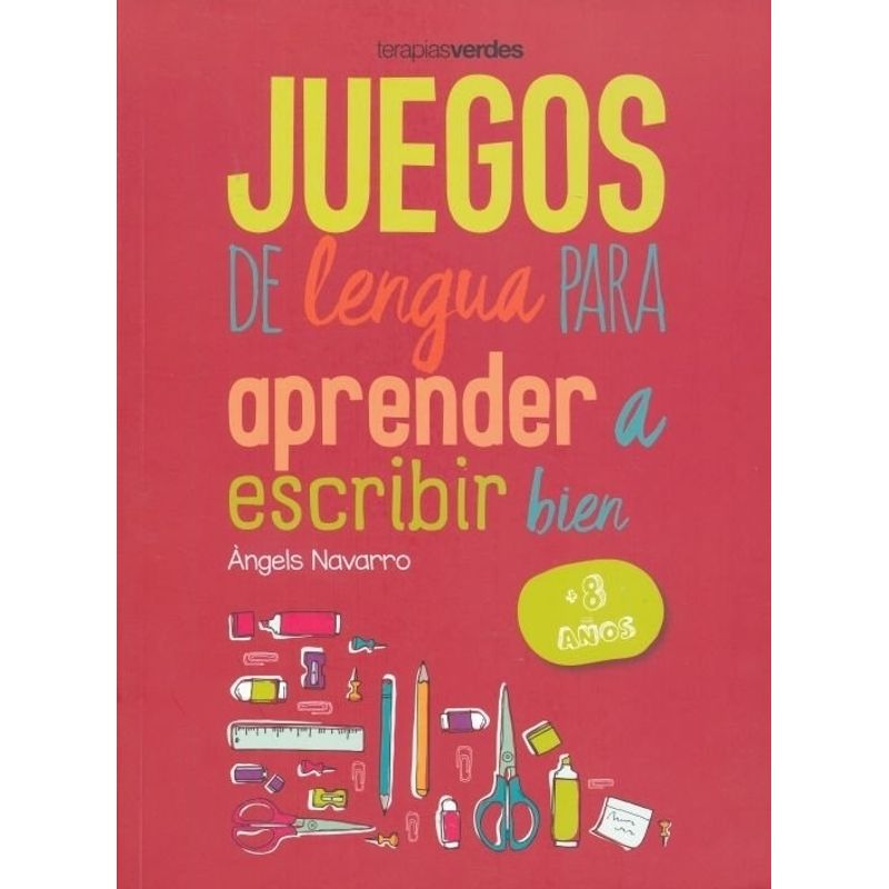 TOP10BOOKS - Libro JUEGOS DE LENGUA PARA APRENDER A ESCRIBIR BIEN (+8 ANOS)