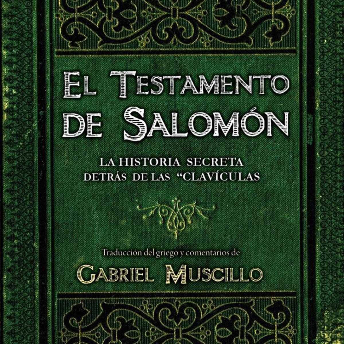TOP10BOOKS - LIBRO El Testamento De Salomón - G. MUSCILLO