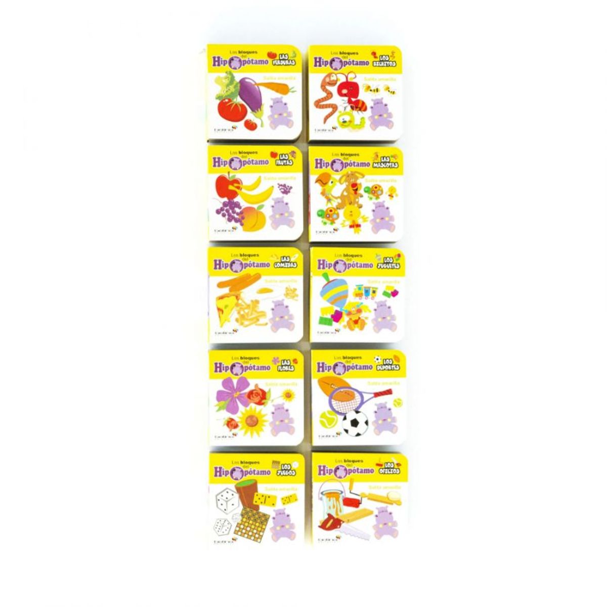 TOP10BOOKS - LIBRO Los Bloques Del Hipopotamo Amarillo - Los Bloques Del Hipopotamo Amarillo