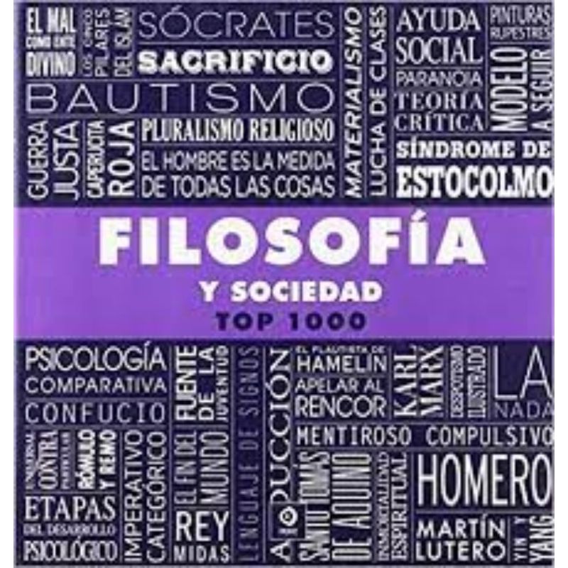 TOP10BOOKS - Libro Filosofía Y Sociedad Top 1000 -864-