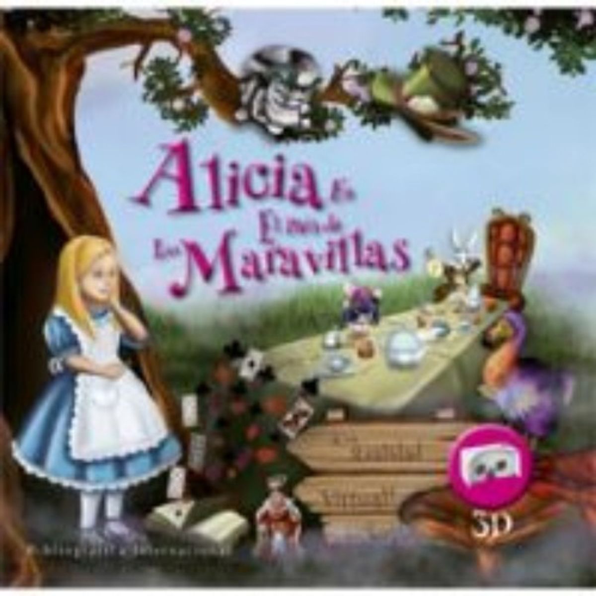 TOP10BOOKS - Libro ALICIA EN EL PAIS DE LAS MARAVILLAS (REALIDAD AUMENTADA)