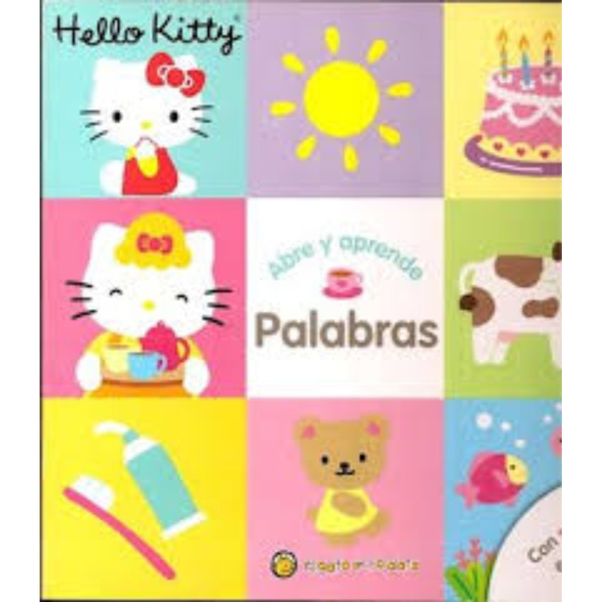 TOP10BOOKS - LIBRO Hello Kitty Abre Y Aprende Palabras - Hello Kitty Abre Y Aprende Palabras