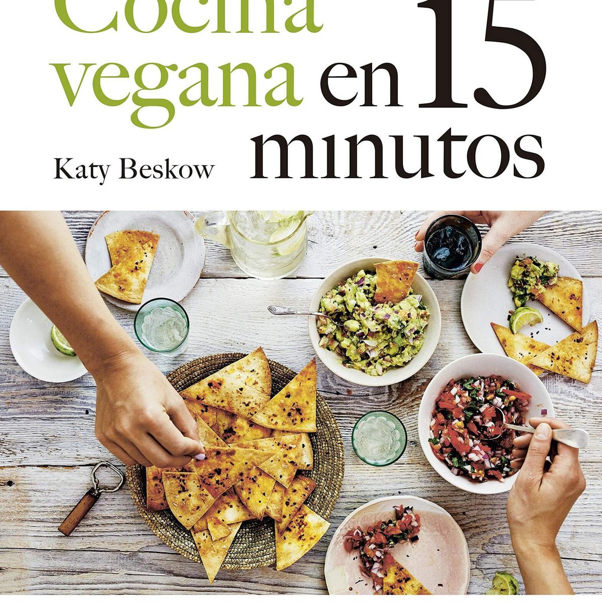 TOP10BOOKS - Libro Libro Cocina Vegana En 15 Minutos -605-