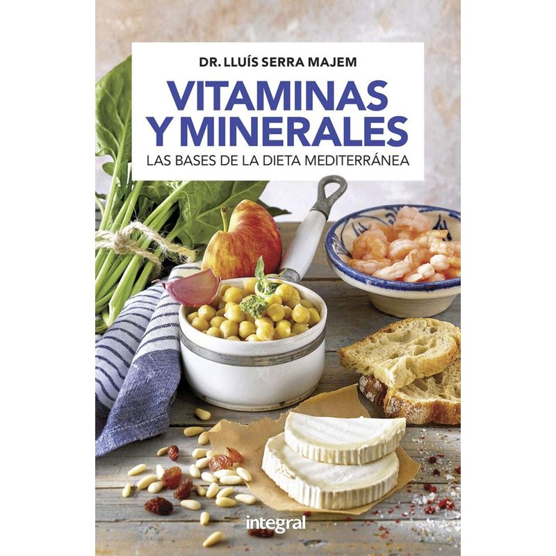 TOP10BOOKS - Libro VITAMINAS Y MINERALES: LAS BASES DE LA DIETA MEDITERRANEA