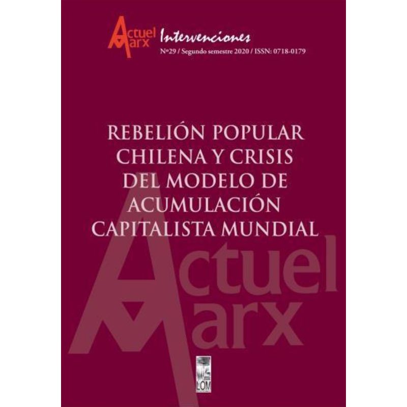 TOP10BOOKS - Libro REBELION POPULAR CHILENA Y CRISIS DE LA ACUMULACION MUNDIAL