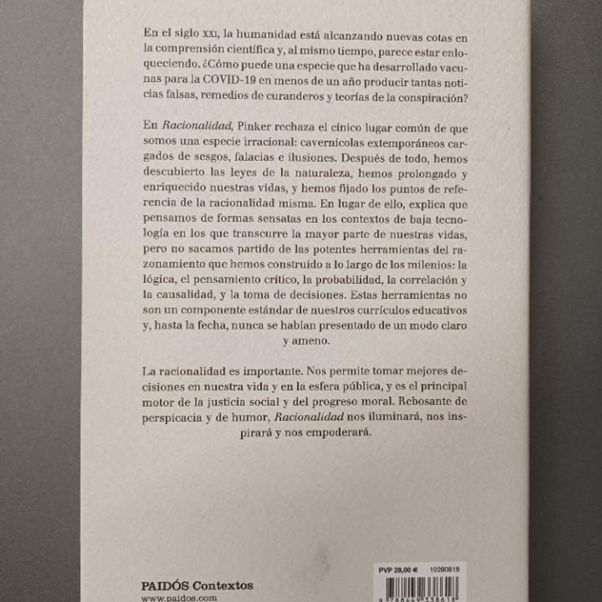 TOP10BOOKS - LIBRO Racionalidad - Racionalidad