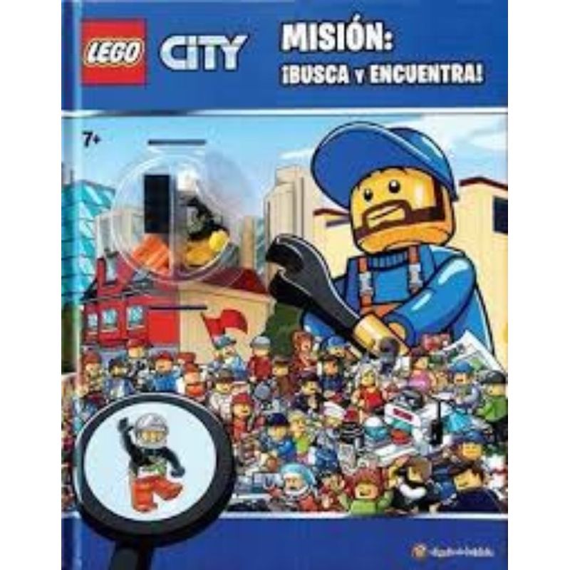 TOP10BOOKS - LIBRO LEGO CITY - MISION BUSCA Y ENCUENTRA / EDITORIAL GUADAL / CATAPULTA JUNIO