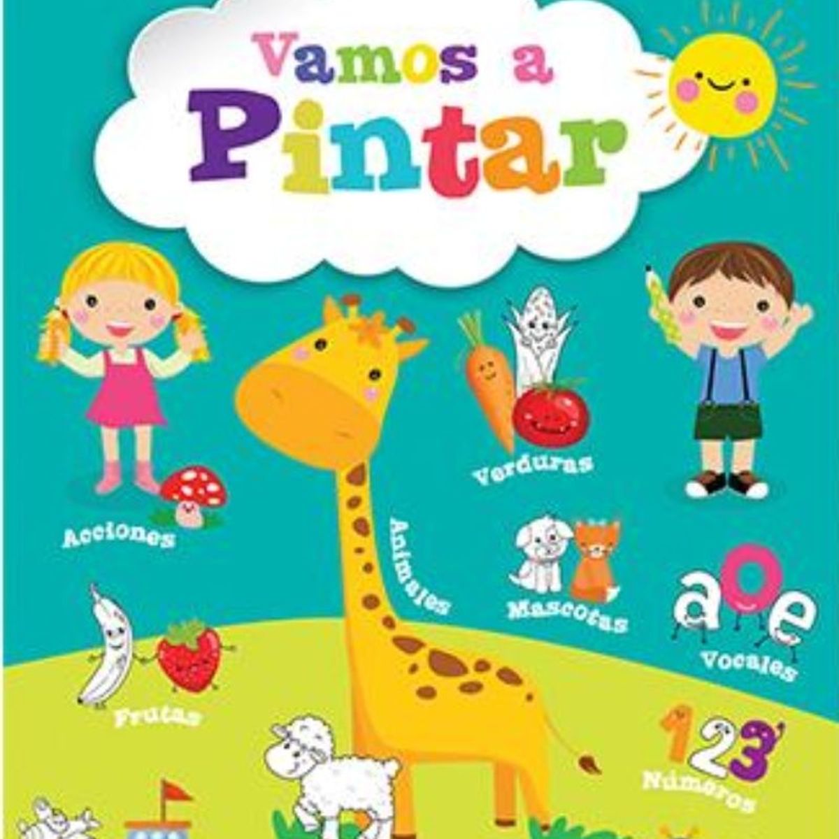 TOP10BOOKS - LIBRO Vamos A Pintar - VARIOS AUTORES
