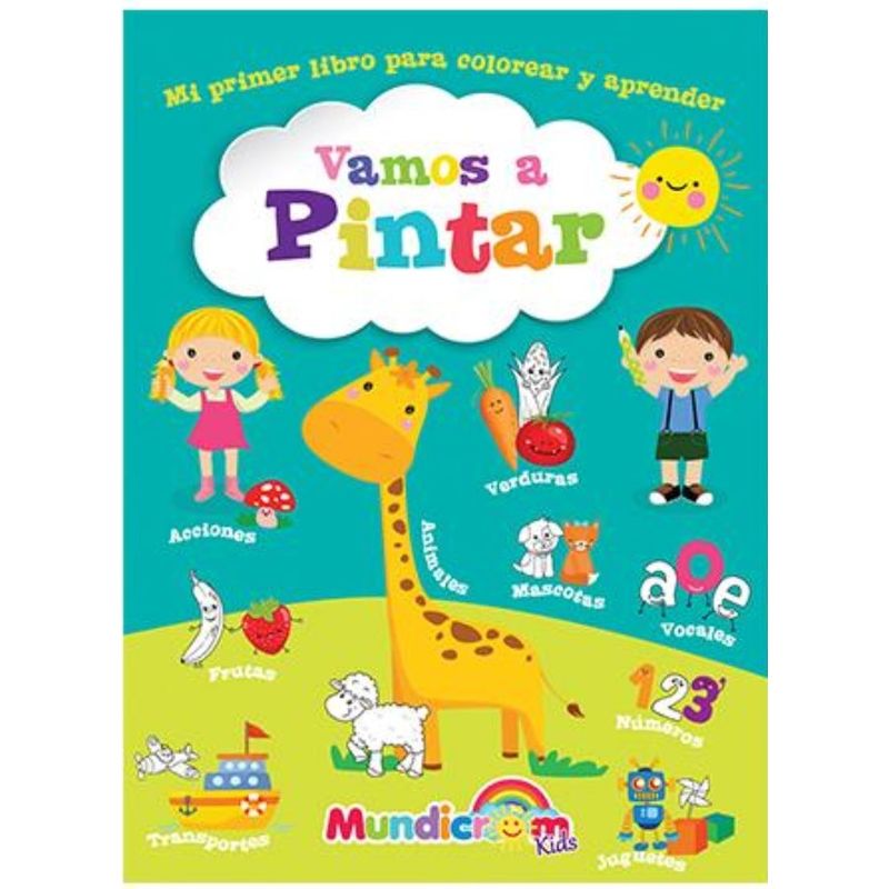 TOP10BOOKS - LIBRO VAMOS A PINTAR / VARIOS AUTORES / MUNDICROM