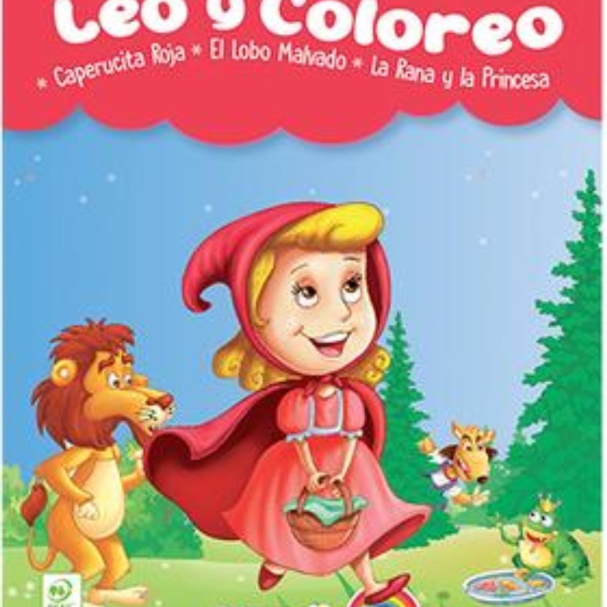 TOP10BOOKS - LIBRO La Caperucita Roja El Lobo Malvado La Rana Y La Princesa