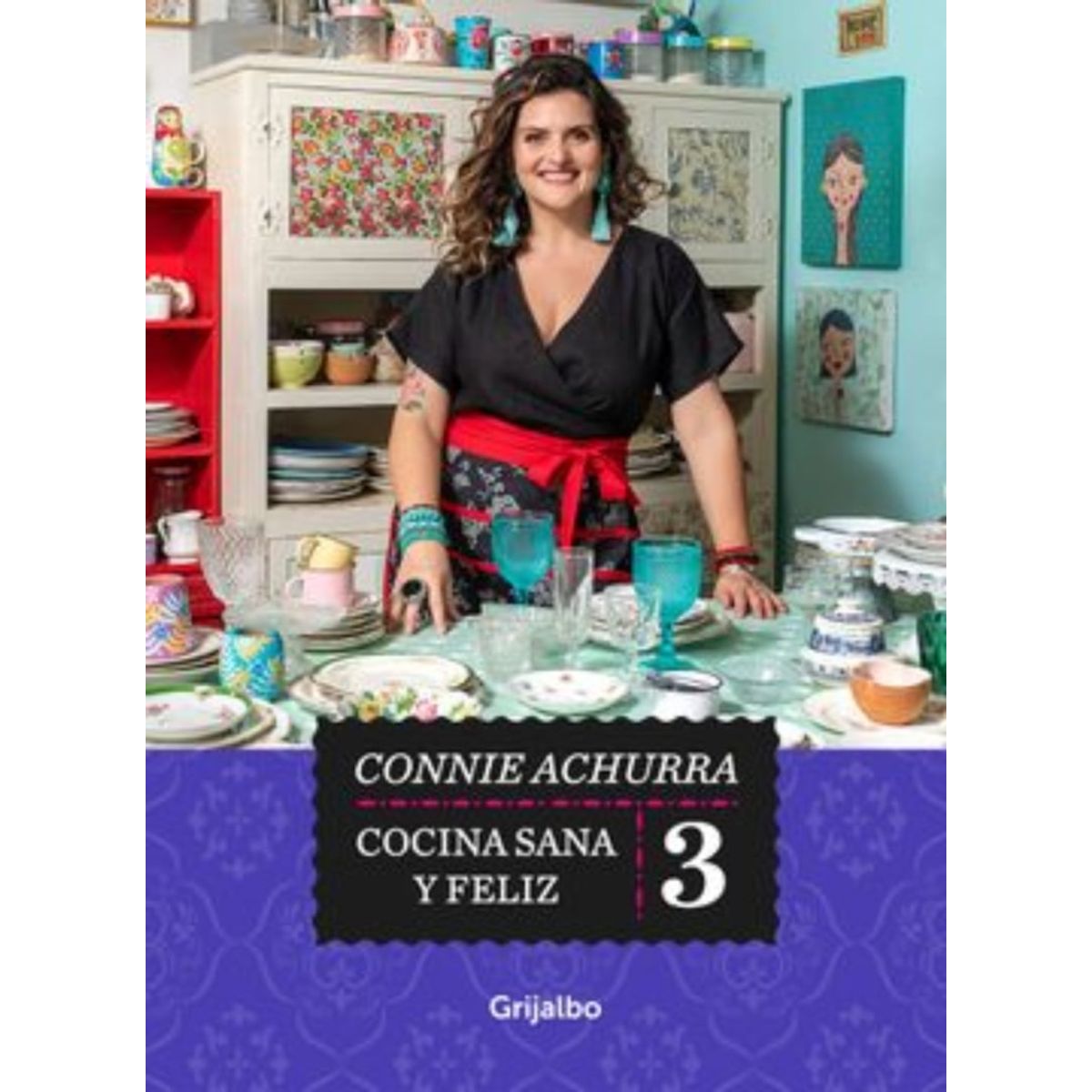 TOP10BOOKS - LIBRO Cocina Sana Y Feliz 3 - Cocina Sana Y Feliz 3