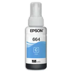EPSON - Tinta 664 Original Cyan 70Ml Premium Edition - Blanco