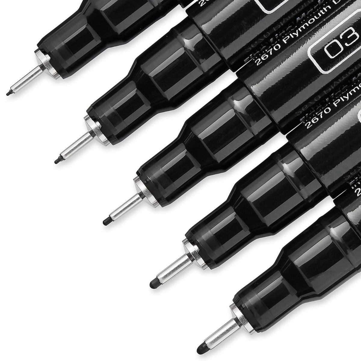 PRISMACOLOR - Tiralíneas Prismacolor Premier Set 5 Negros