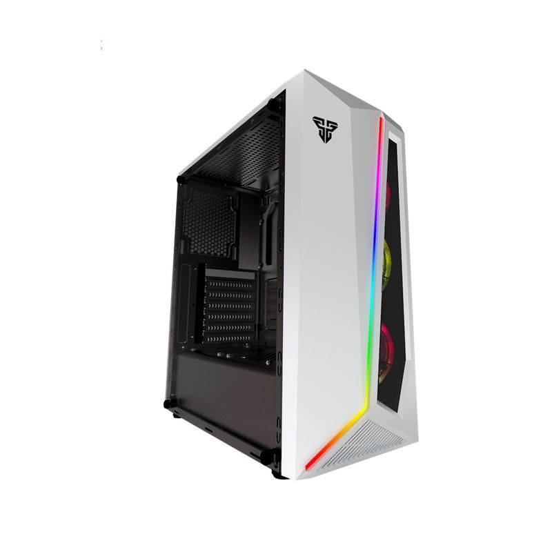 FANTECH - Gabinete Gamer Fantech Pulse CG71 RGB Blanco O Negro