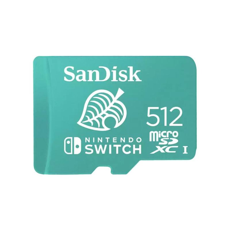 SANDISK - MEMORIA MICRO SD PARA NINTENDO SWITCH 512GB