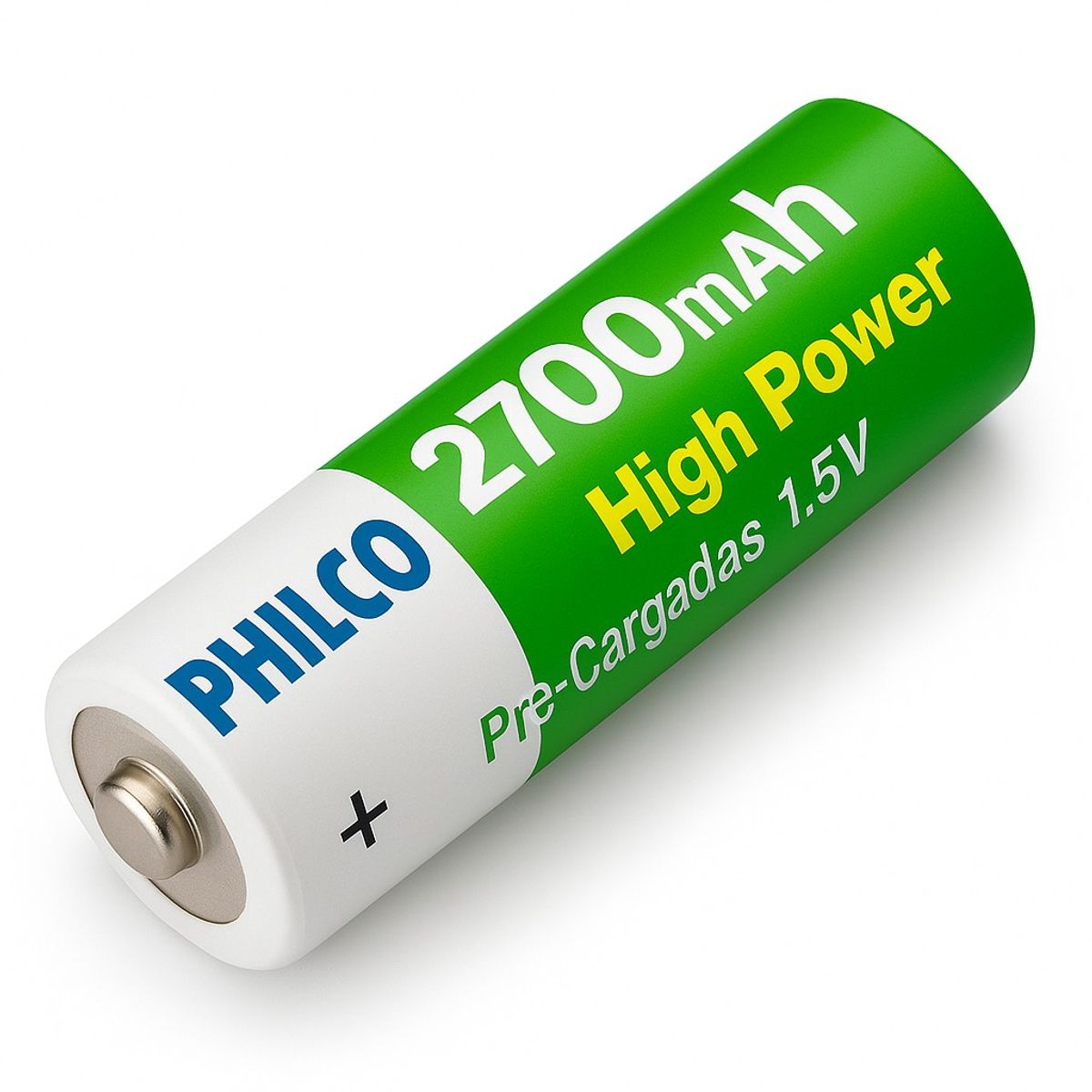 PHILCO - PILA RECARGABLE AA PRECARGADA 2700 MAH ALTA CAPACIDAD