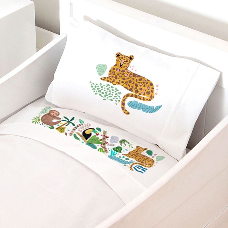 TUYO PRINT - Juego de Sábanas Moisés Jungla - Tuyo Print