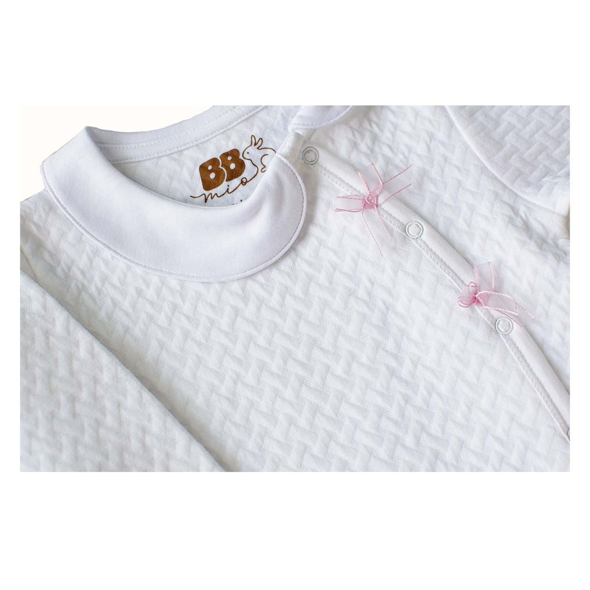 BB MIO - ENTERITO ISABELLA MODELO BLANCO CON DETALLES